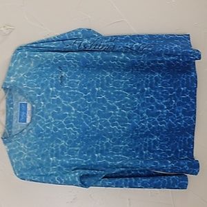 Fishing Life Long Sleeve Pullover UPF 50 Sun‎ Protection Under Water Size…